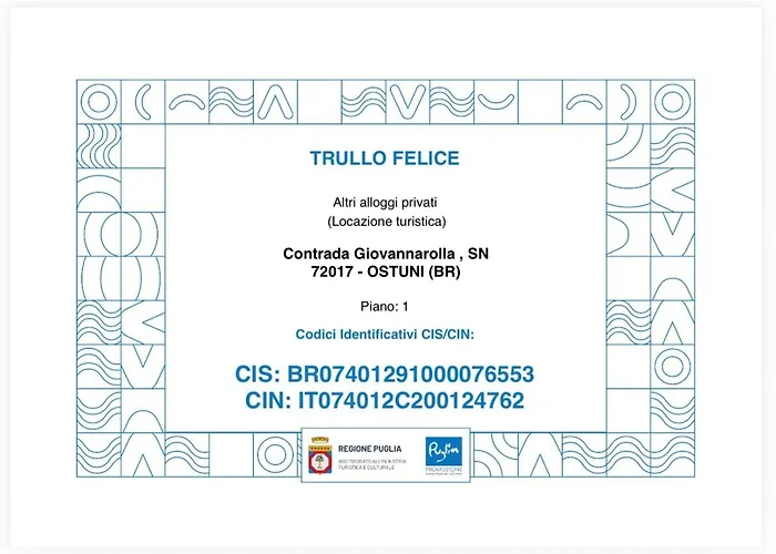 Hébergement de vacances Trullo Felice